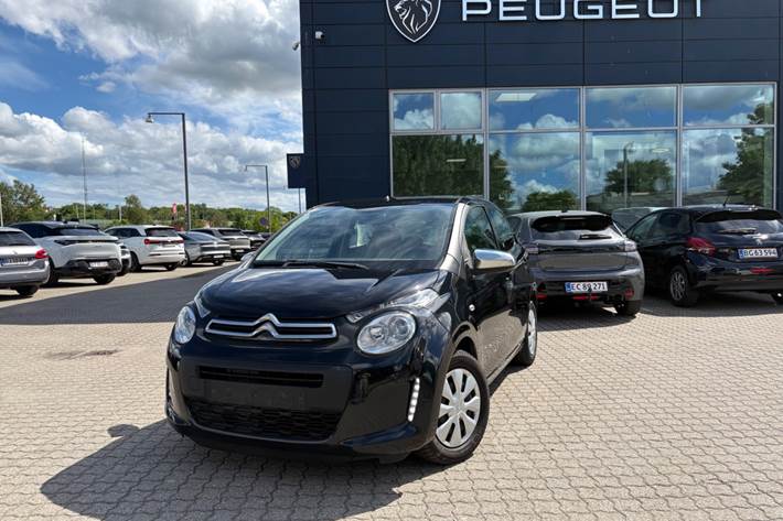Rød Citroën C1 fra 2019