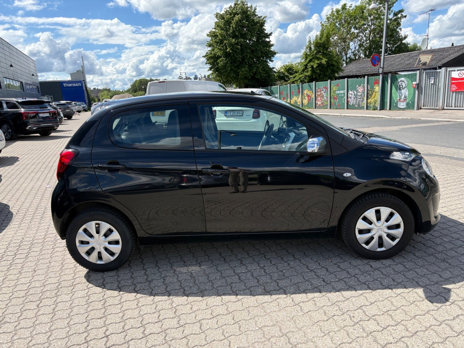 Rød Citroën C1 fra 2019