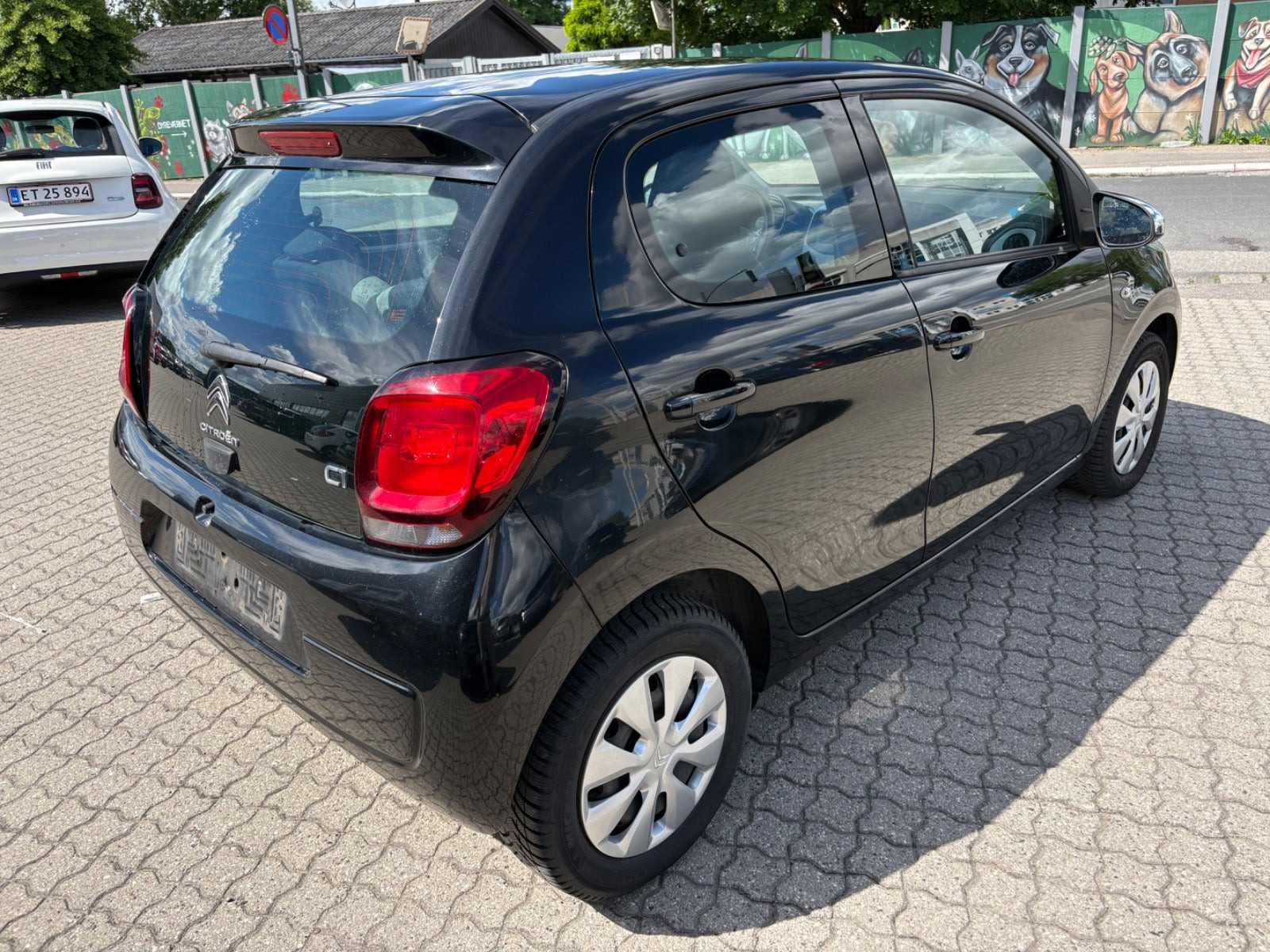 Rød Citroën C1 fra 2019