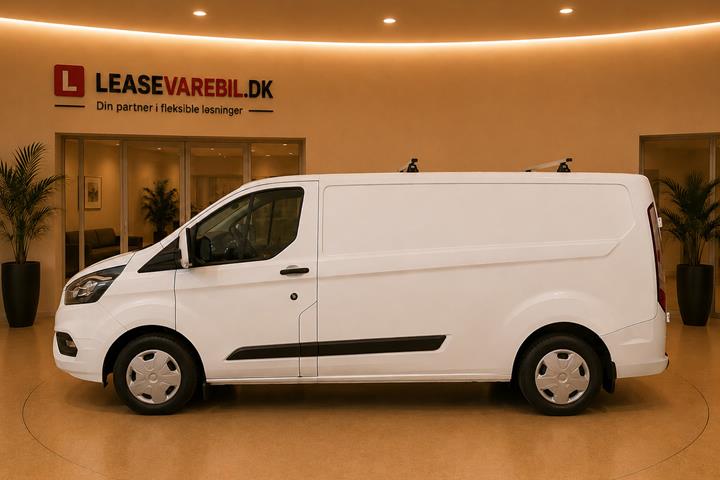 Hvid Ford Transit Custom 300 L2 fra 2021