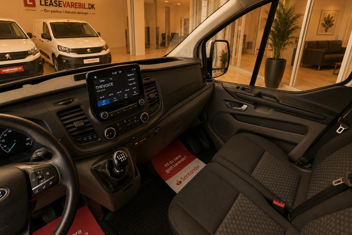Hvid Ford Transit Custom 300 L2 fra 2021