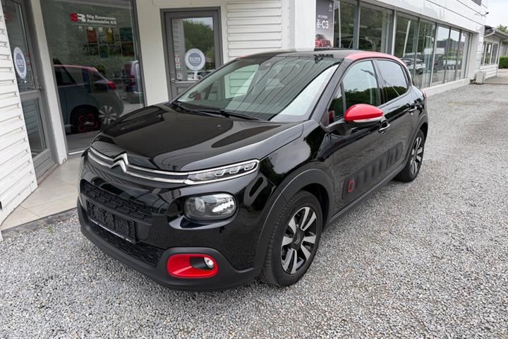 Sort Citroën C3 fra 2019 set udefra