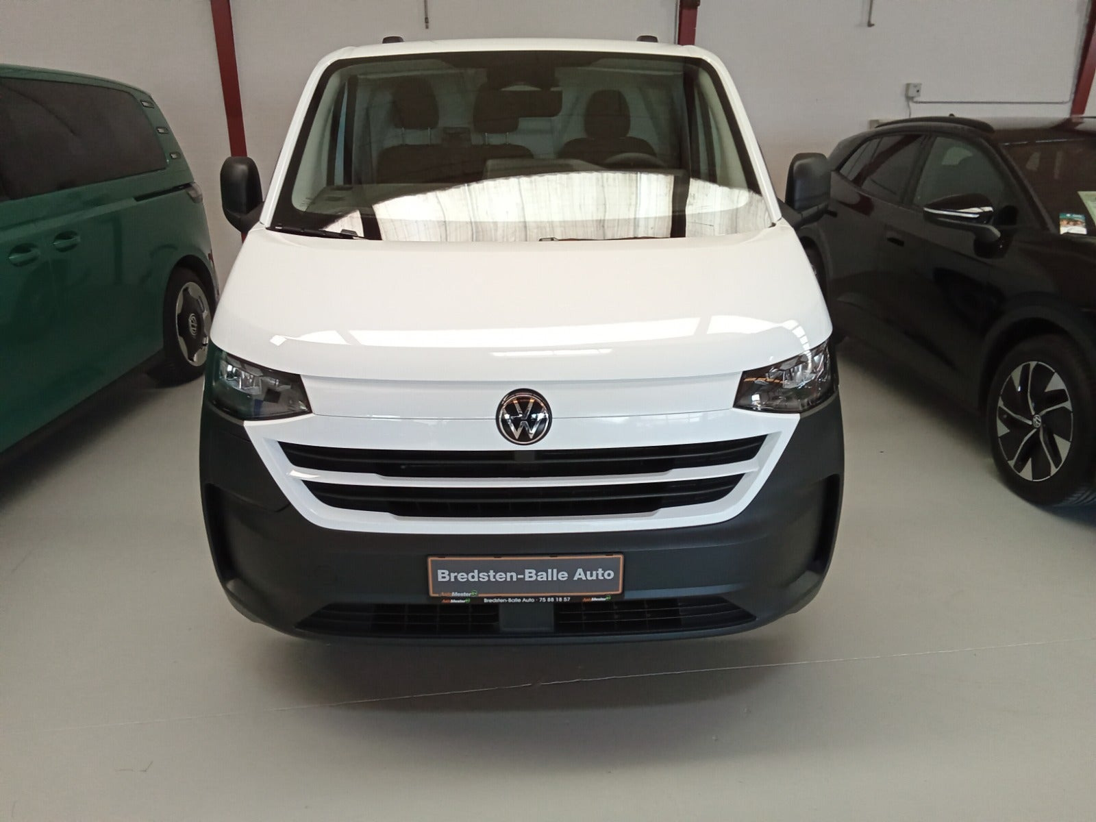 Hvid VW e-Transporter fra 2025