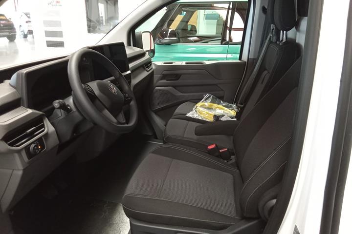 Hvid VW e-Transporter fra 2025
