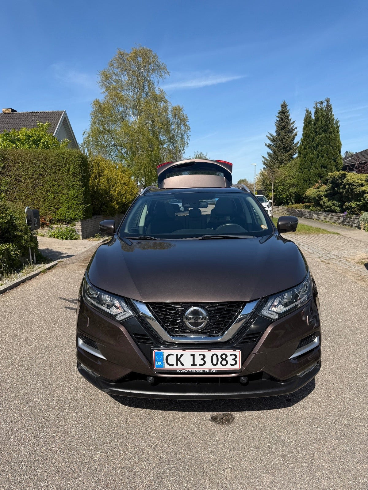 Brun Nissan Qashqai fra 2019