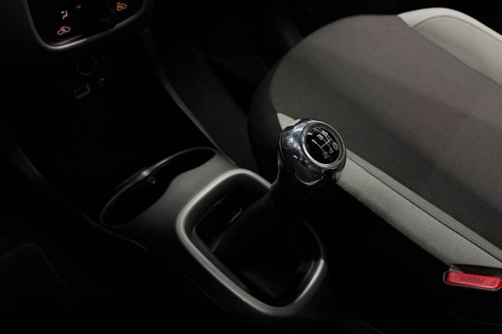 Hvid Toyota Aygo fra 2015