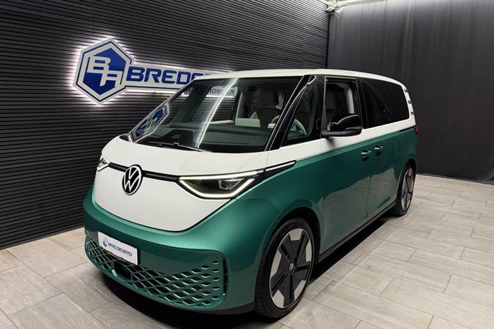 Blå VW ID.Buzz fra 2022