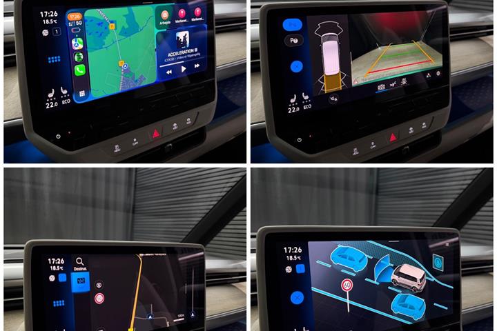 Blå VW ID.Buzz fra 2022