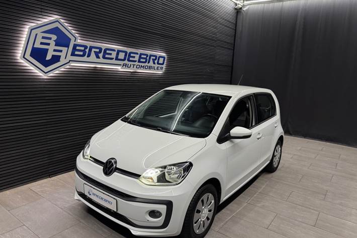 Hvid VW UP! fra 2020