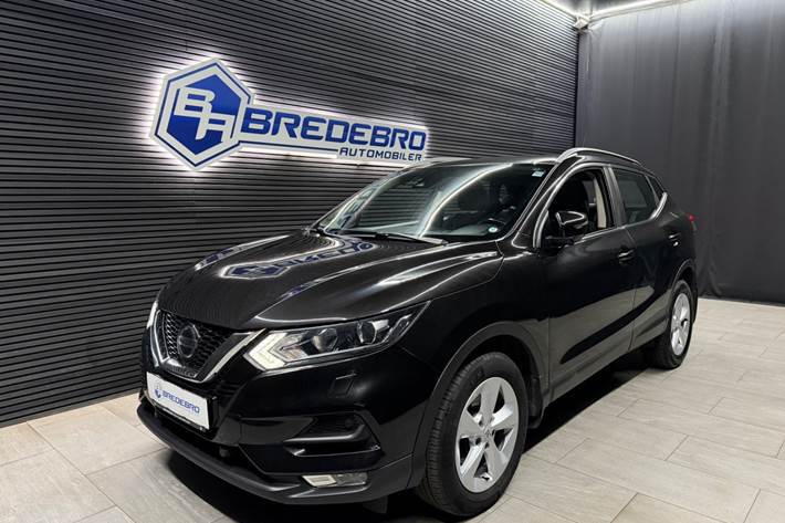 Sort Nissan Qashqai fra 2018