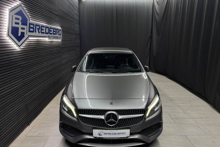 Grå Mercedes A200 d fra 2017