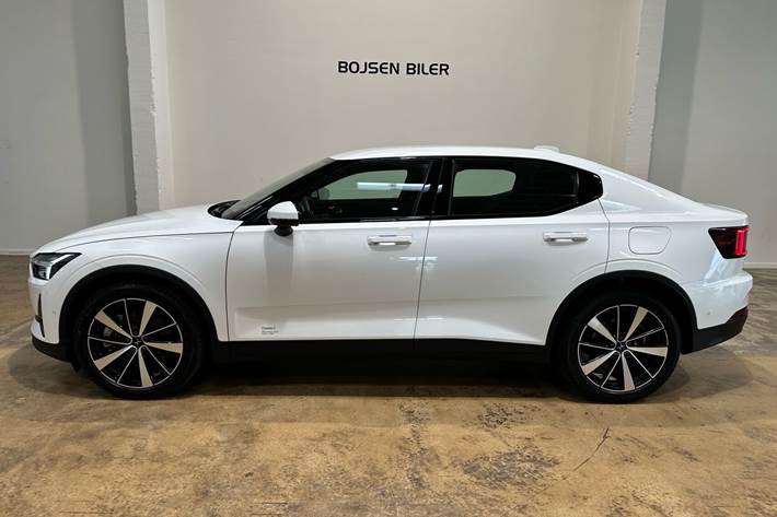 Hvid Polestar 2 fra 2023