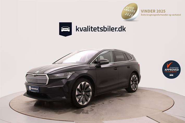 Sort Skoda Enyaq fra 2022