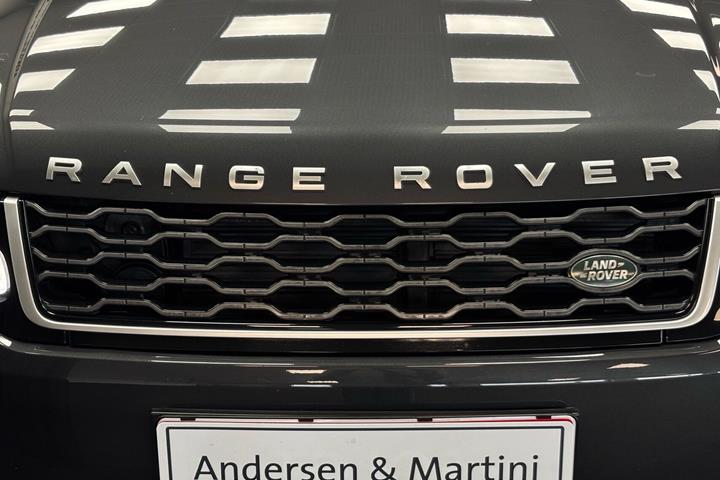 Grå Land Rover Range Rover sport fra 2018