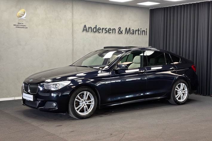 Sort BMW 535d fra 2013