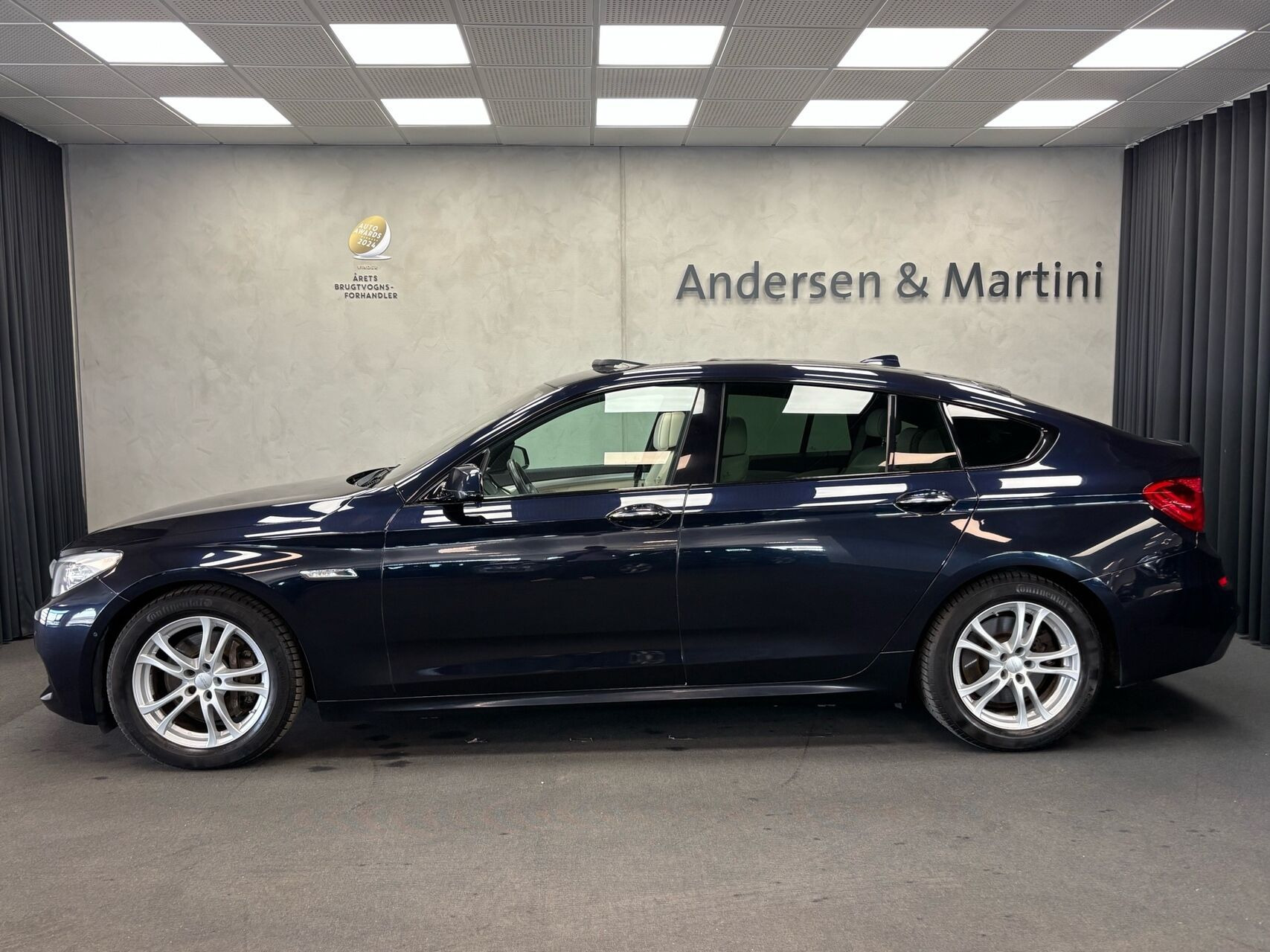 Sort BMW 535d fra 2013