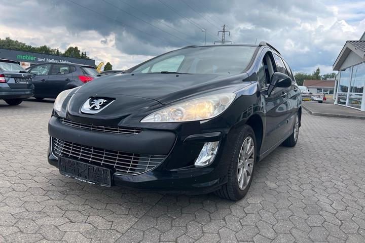 Sort Peugeot 308 fra 2010