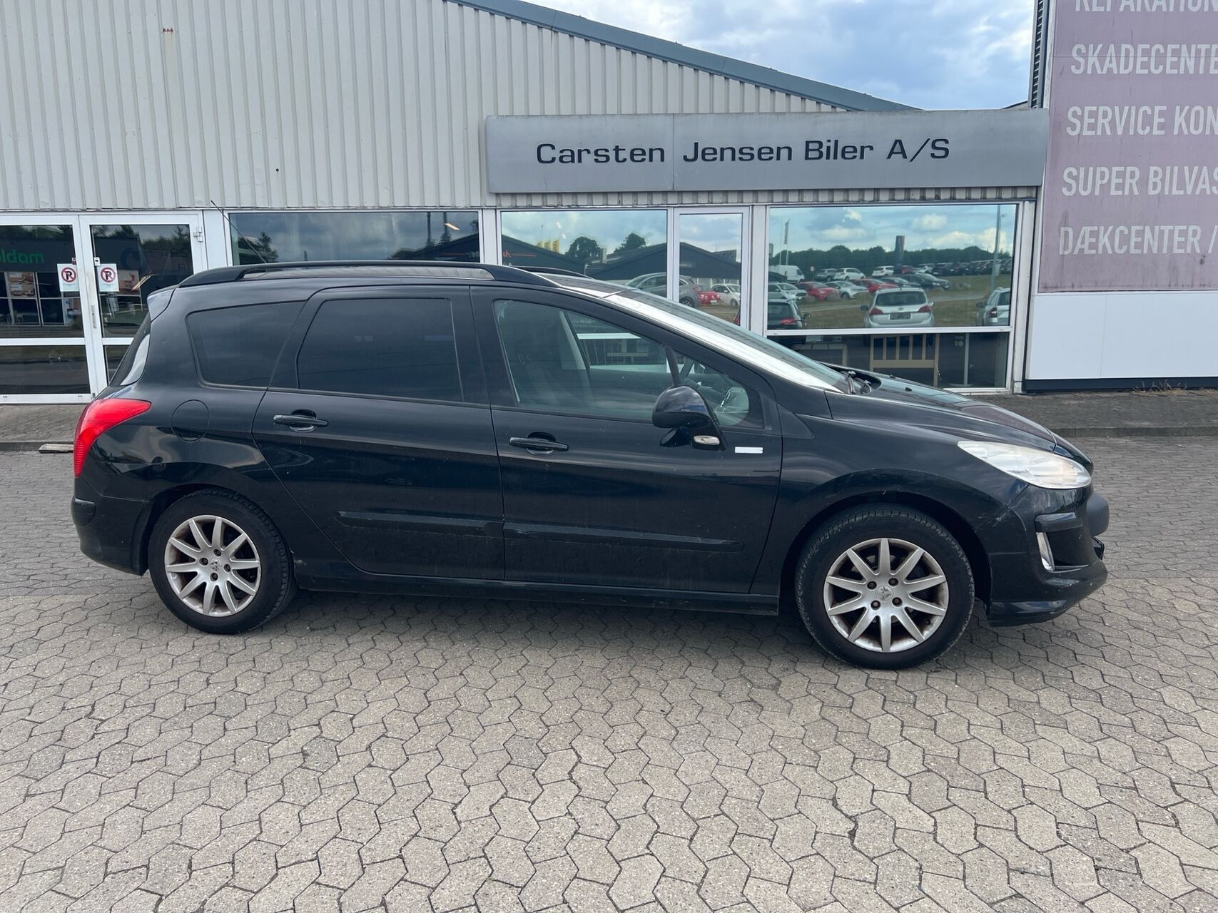 Sort Peugeot 308 fra 2010