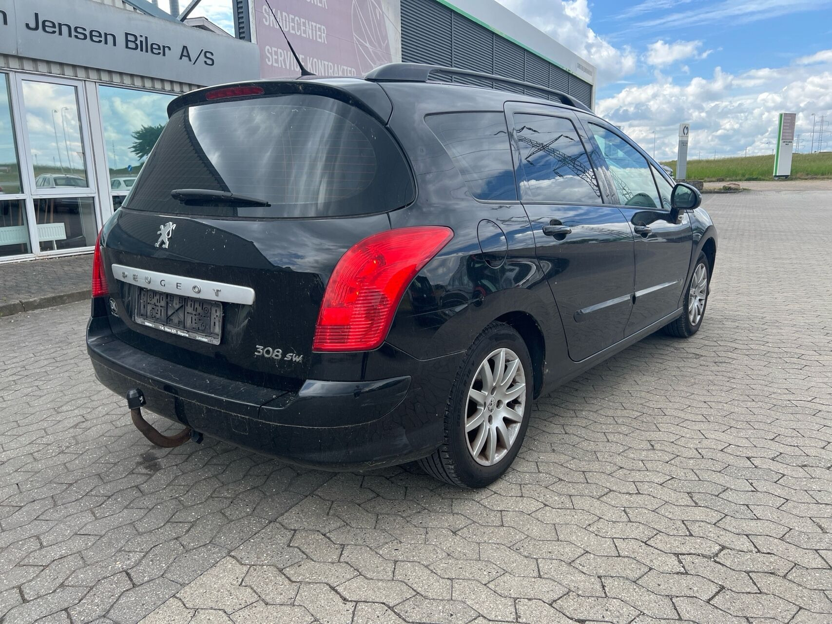 Sort Peugeot 308 fra 2010