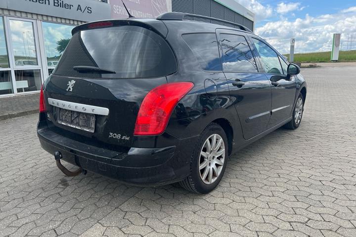 Sort Peugeot 308 fra 2010