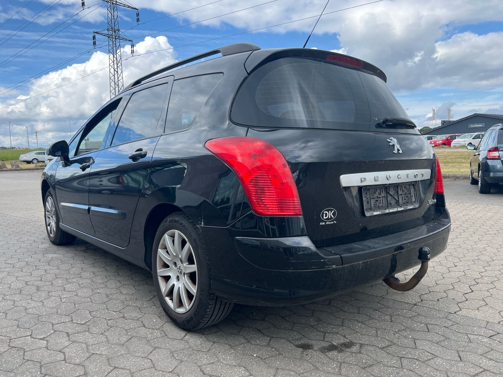 Sort Peugeot 308 fra 2010