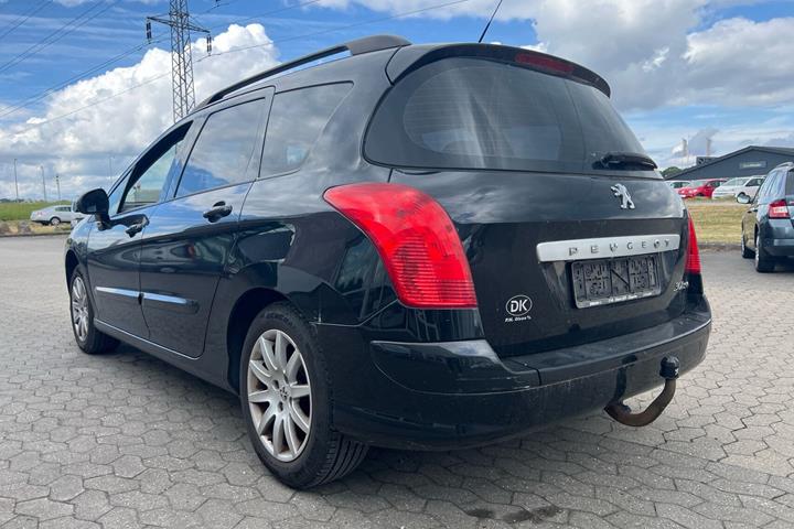 Sort Peugeot 308 fra 2010