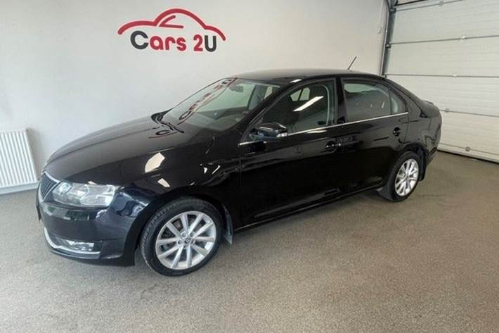 Sort Skoda Rapid fra 2018