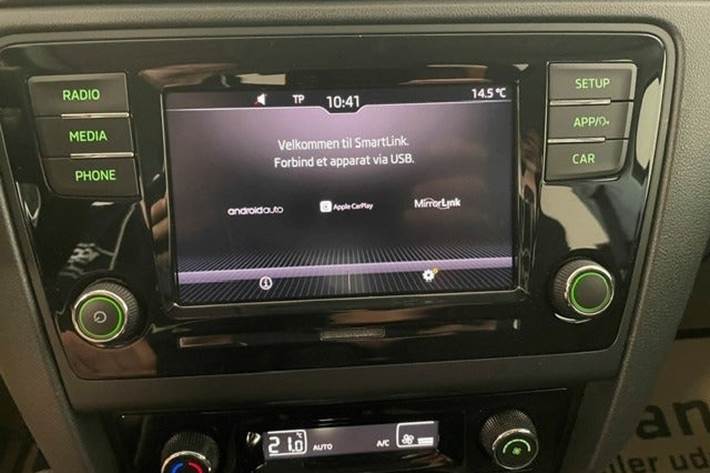 Sort Skoda Rapid fra 2018