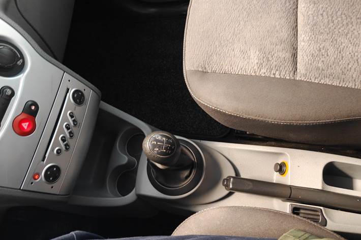 Gul Renault Grand Modus fra 2011