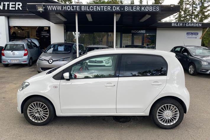 Hvid VW UP! fra 2013
