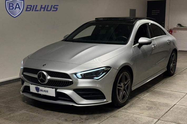 Sølv Mercedes CLA220 d fra 2020