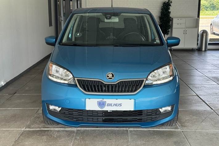 Blå Skoda Citigo fra 2019