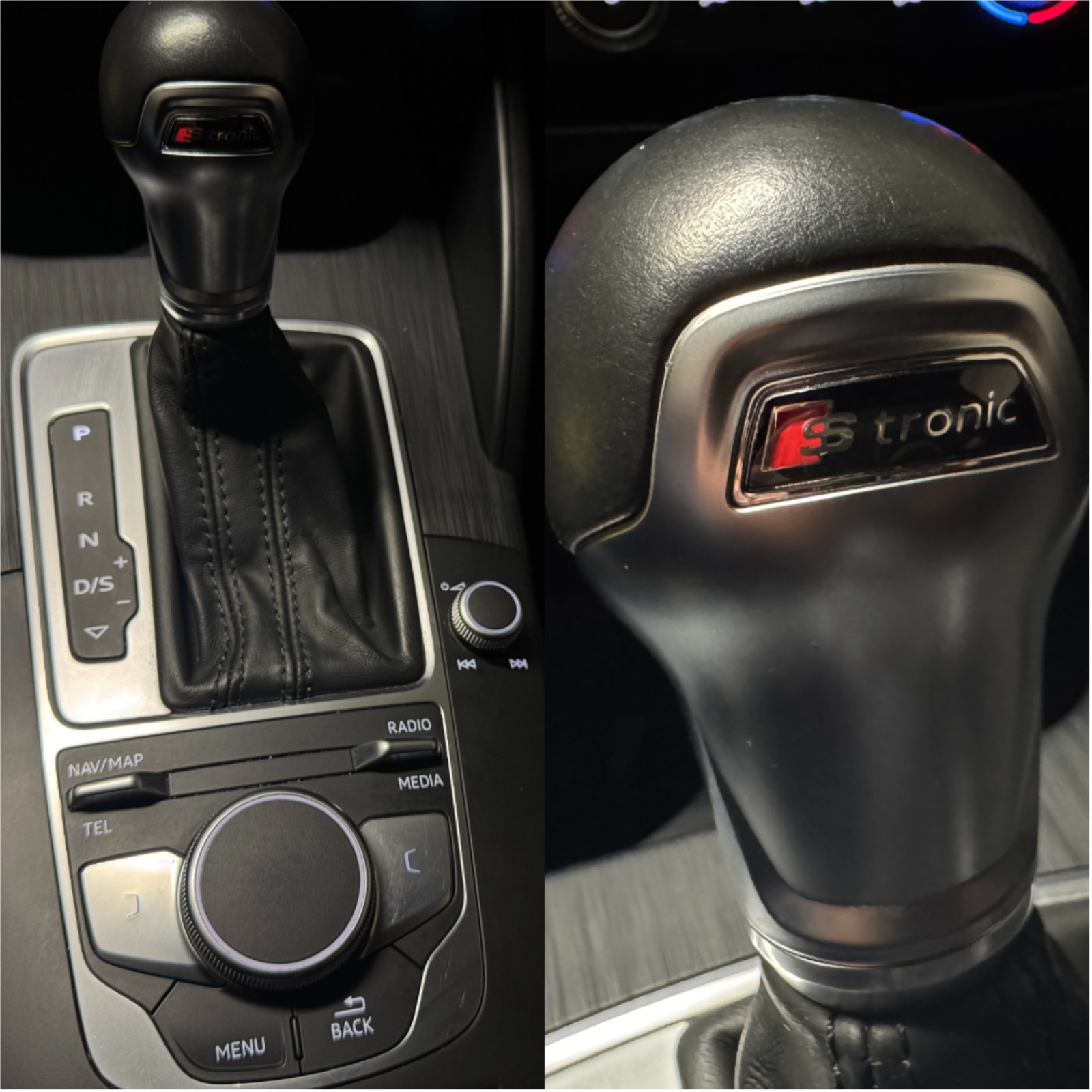 Sort Audi A3 fra 2018