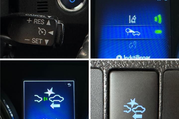Sort Toyota Auris fra 2016
