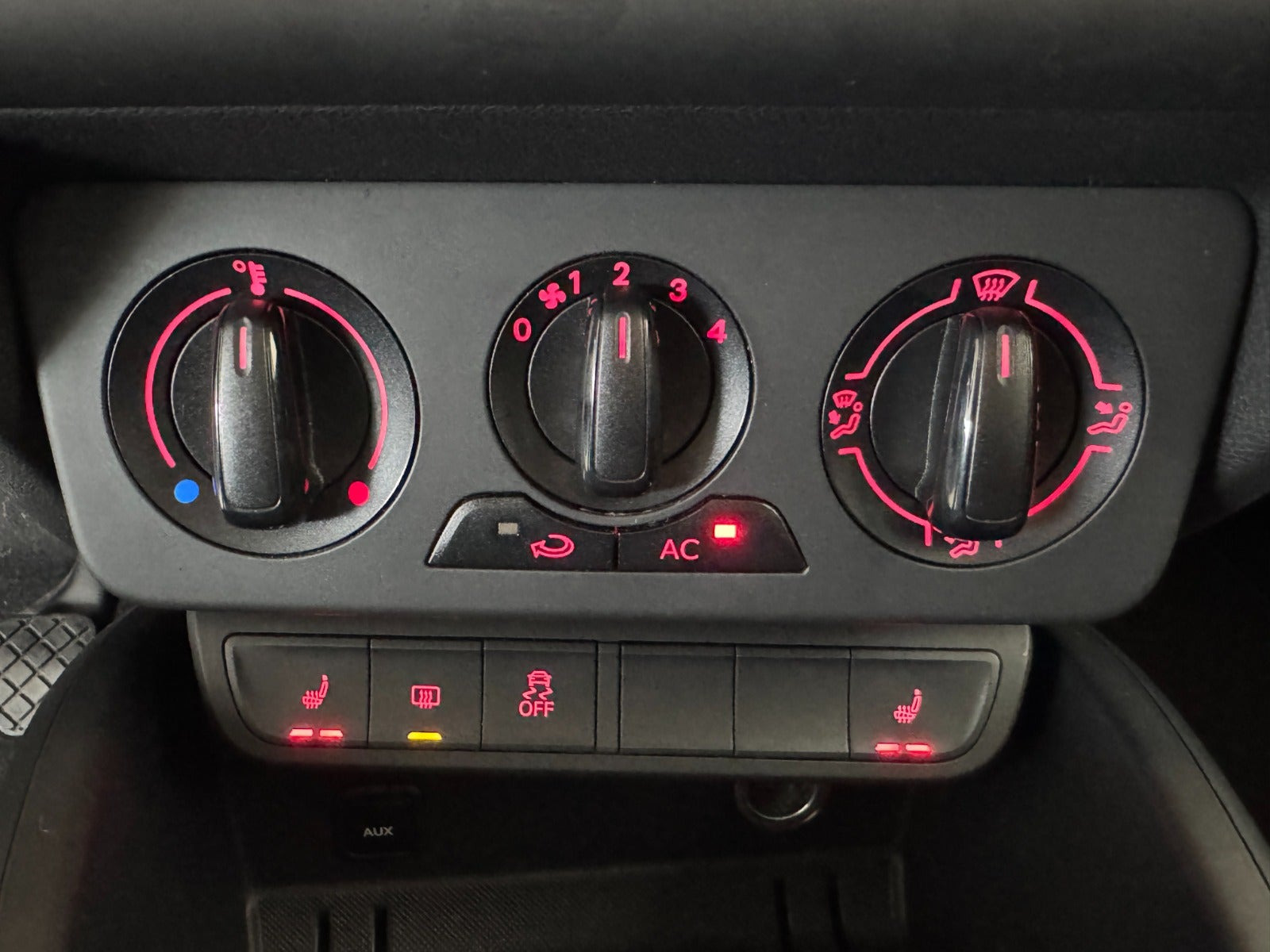 Hvid Audi A1 fra 2014