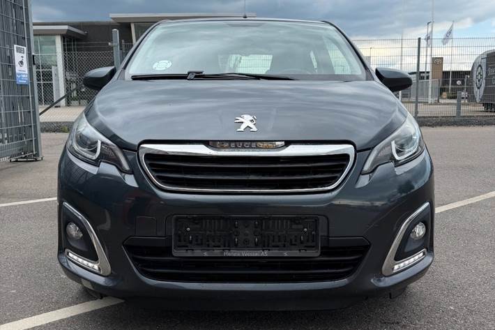 Sort Peugeot 108 fra 2018