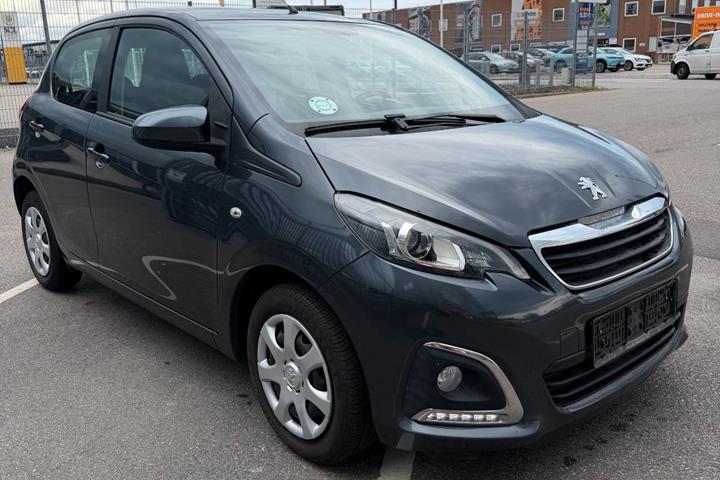 Sort Peugeot 108 fra 2018