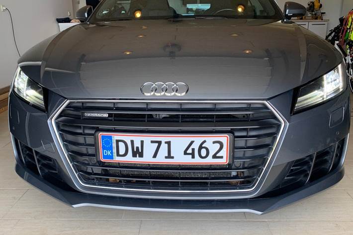 Grå Audi TT fra 2015