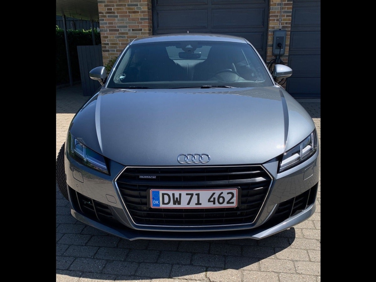 Grå Audi TT fra 2015