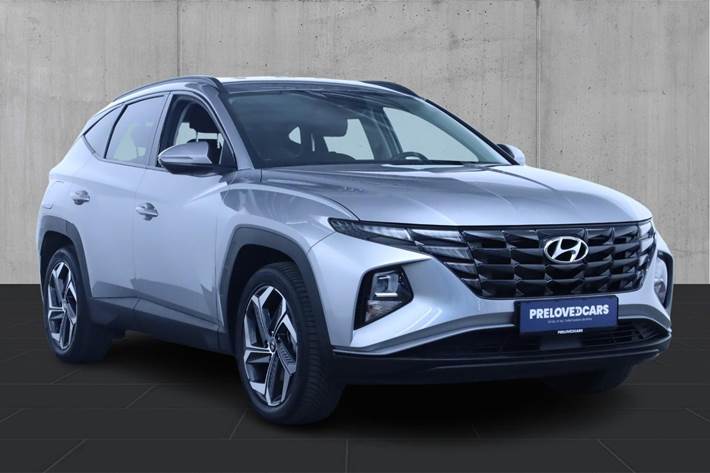 Sølv Hyundai Tucson fra 2022