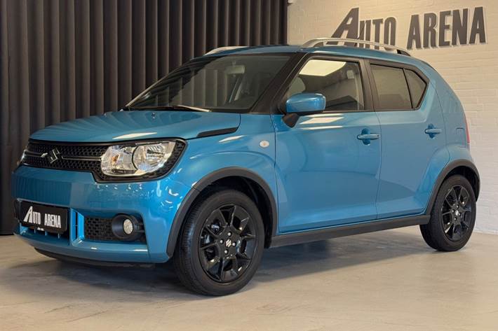 Blå Suzuki Ignis fra 2018