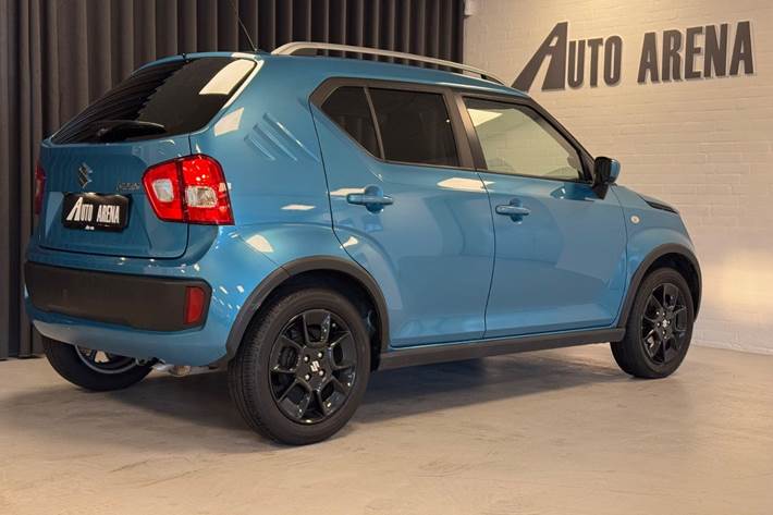 Blå Suzuki Ignis fra 2018