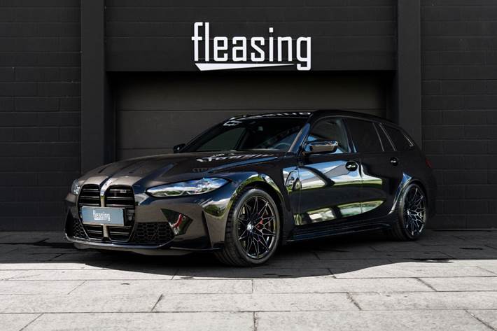 Sort BMW M3 fra 2023