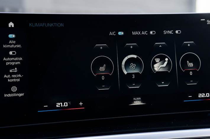Sort BMW M3 fra 2023