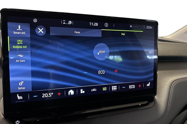 Sort Skoda Enyaq fra 2023