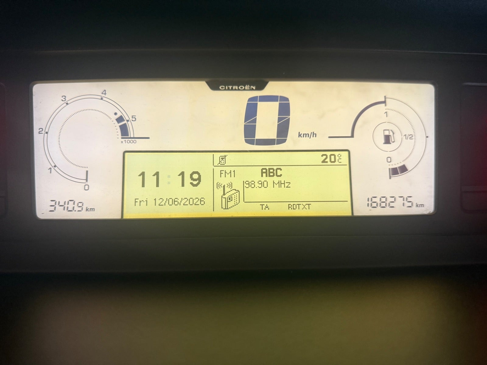 Sort Citroën C4 Picasso fra 2013