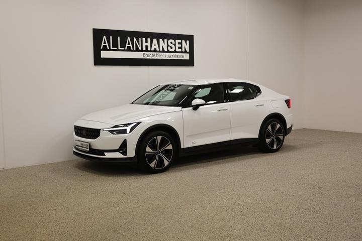 Hvid Polestar 2 fra 2023