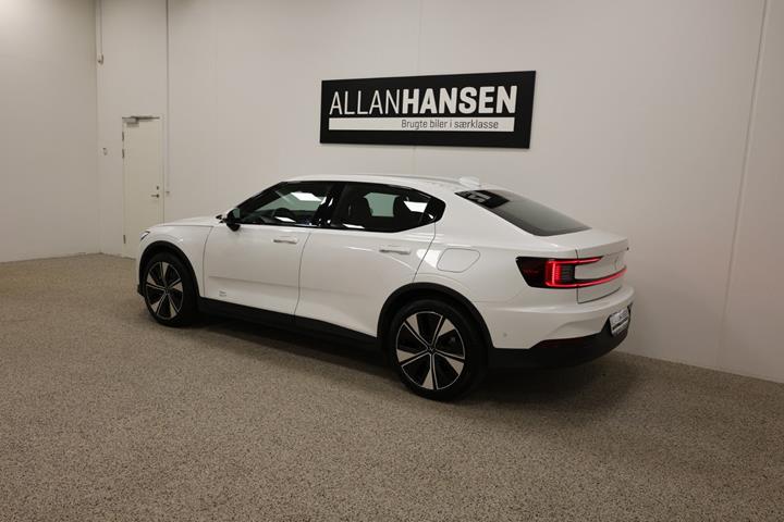 Hvid Polestar 2 fra 2023