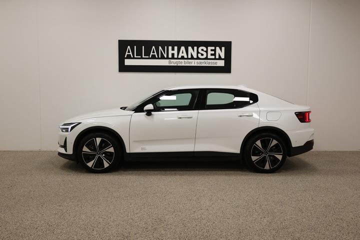 Hvid Polestar 2 fra 2023