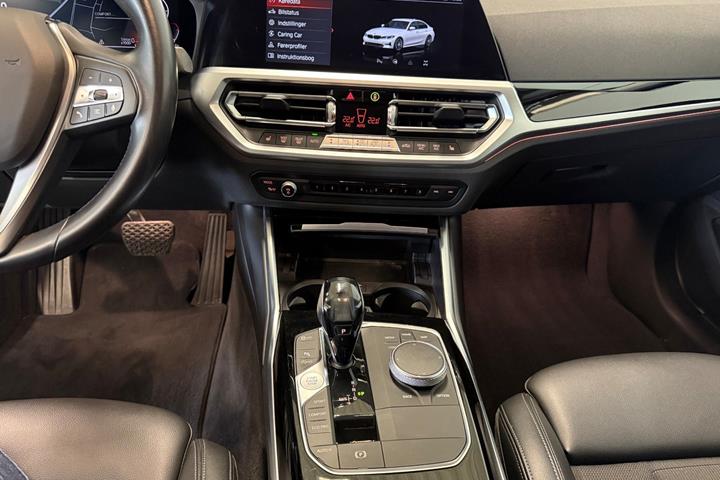 Hvid BMW 330d fra 2020